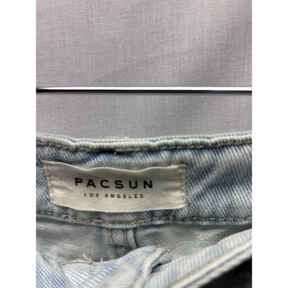 High Waisted Jean Shorts Lot Of 3 Mom Jeans Cuffed Button Front Size 9/10 - Picture 3 of 16